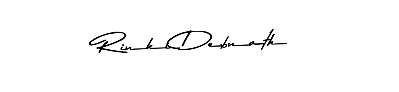 How to make Rinki Debnath signature? Asem Kandis PERSONAL USE is a professional autograph style. Create handwritten signature for Rinki Debnath name. Rinki Debnath signature style 9 images and pictures png