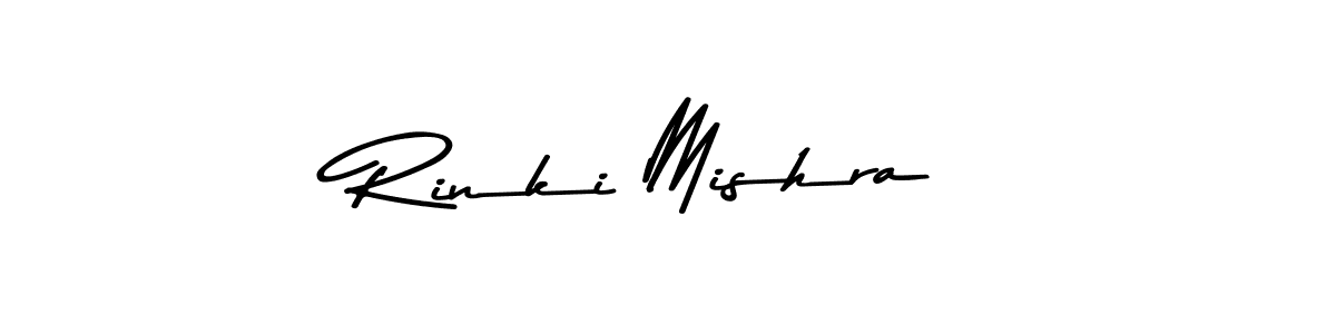 How to make Rinki Mishra signature? Asem Kandis PERSONAL USE is a professional autograph style. Create handwritten signature for Rinki Mishra name. Rinki Mishra signature style 9 images and pictures png