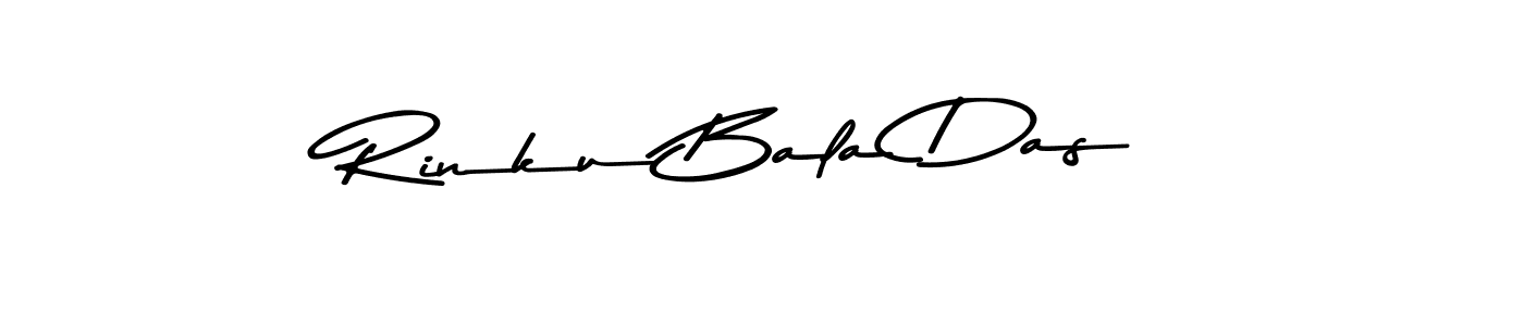 Make a beautiful signature design for name Rinku Bala Das. With this signature (Asem Kandis PERSONAL USE) style, you can create a handwritten signature for free. Rinku Bala Das signature style 9 images and pictures png