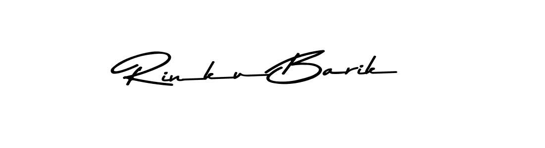 Use a signature maker to create a handwritten signature online. With this signature software, you can design (Asem Kandis PERSONAL USE) your own signature for name Rinku Barik. Rinku Barik signature style 9 images and pictures png