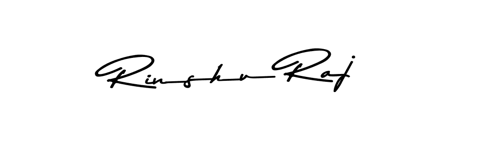 How to make Rinshu Raj signature? Asem Kandis PERSONAL USE is a professional autograph style. Create handwritten signature for Rinshu Raj name. Rinshu Raj signature style 9 images and pictures png