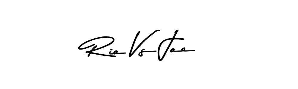 Rio Vs Joe stylish signature style. Best Handwritten Sign (Asem Kandis PERSONAL USE) for my name. Handwritten Signature Collection Ideas for my name Rio Vs Joe. Rio Vs Joe signature style 9 images and pictures png