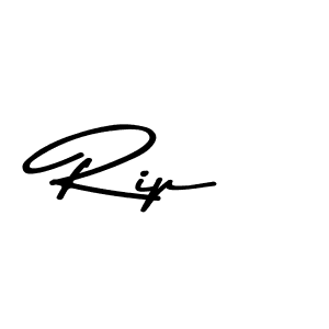 Make a beautiful signature design for name Rip. With this signature (Asem Kandis PERSONAL USE) style, you can create a handwritten signature for free. Rip signature style 9 images and pictures png