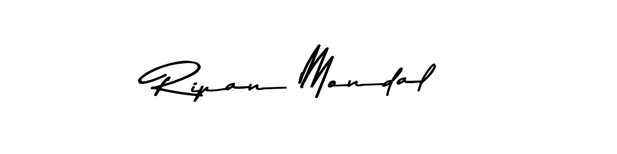 Also You can easily find your signature by using the search form. We will create Ripan Mondal name handwritten signature images for you free of cost using Asem Kandis PERSONAL USE sign style. Ripan Mondal signature style 9 images and pictures png