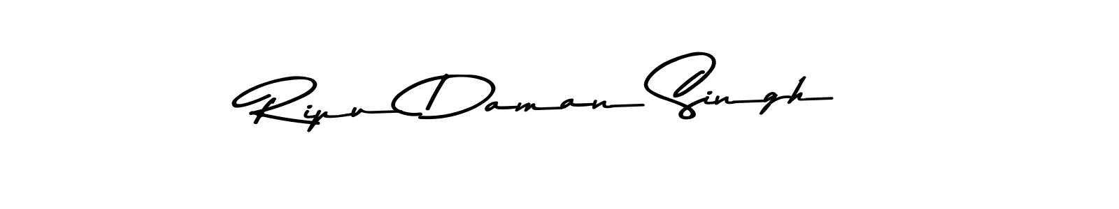 How to make Ripu Daman Singh signature? Asem Kandis PERSONAL USE is a professional autograph style. Create handwritten signature for Ripu Daman Singh name. Ripu Daman Singh signature style 9 images and pictures png