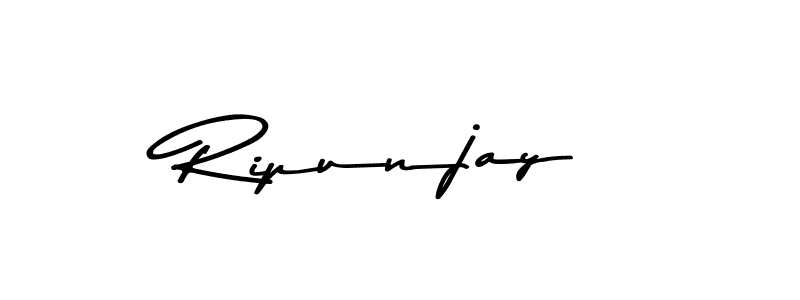 How to make Ripunjay signature? Asem Kandis PERSONAL USE is a professional autograph style. Create handwritten signature for Ripunjay name. Ripunjay signature style 9 images and pictures png