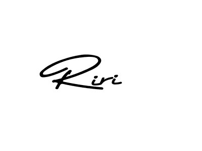 You should practise on your own different ways (Asem Kandis PERSONAL USE) to write your name (Riri) in signature. don't let someone else do it for you. Riri signature style 9 images and pictures png