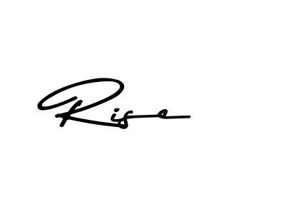 Create a beautiful signature design for name Rise. With this signature (Asem Kandis PERSONAL USE) fonts, you can make a handwritten signature for free. Rise signature style 9 images and pictures png