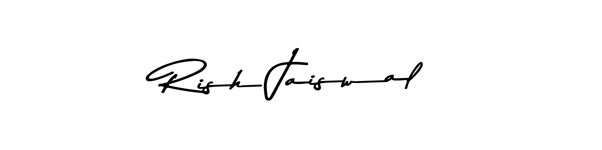 Make a beautiful signature design for name Rish Jaiswal. With this signature (Asem Kandis PERSONAL USE) style, you can create a handwritten signature for free. Rish Jaiswal signature style 9 images and pictures png