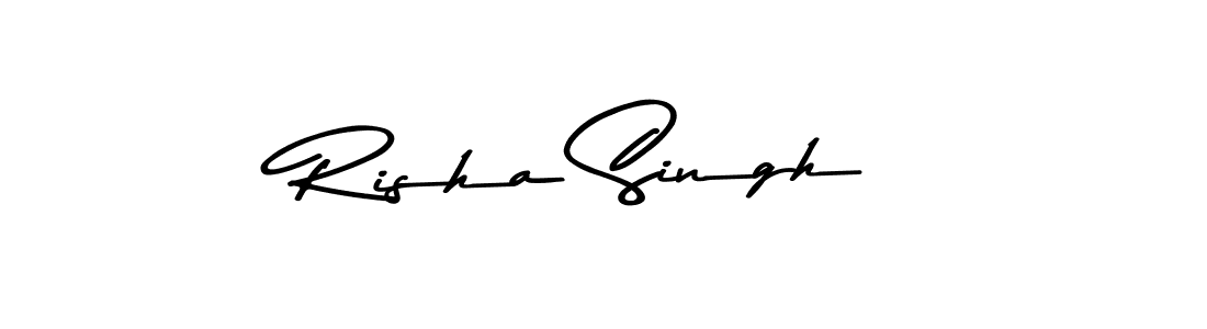 You should practise on your own different ways (Asem Kandis PERSONAL USE) to write your name (Risha Singh) in signature. don't let someone else do it for you. Risha Singh signature style 9 images and pictures png