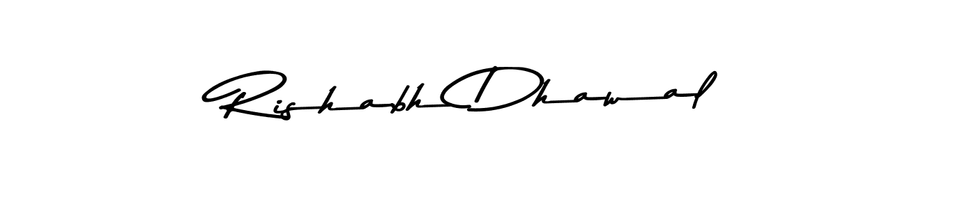 Similarly Asem Kandis PERSONAL USE is the best handwritten signature design. Signature creator online .You can use it as an online autograph creator for name Rishabh Dhawal. Rishabh Dhawal signature style 9 images and pictures png