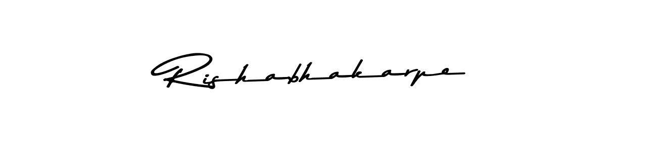 You should practise on your own different ways (Asem Kandis PERSONAL USE) to write your name (Rishabhakarpe) in signature. don't let someone else do it for you. Rishabhakarpe signature style 9 images and pictures png