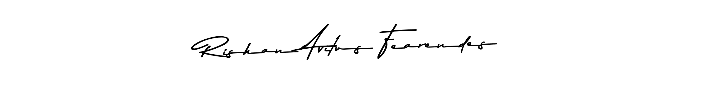 if you are searching for the best signature style for your name Rishan Avitus Fearendes. so please give up your signature search. here we have designed multiple signature styles  using Asem Kandis PERSONAL USE. Rishan Avitus Fearendes signature style 9 images and pictures png