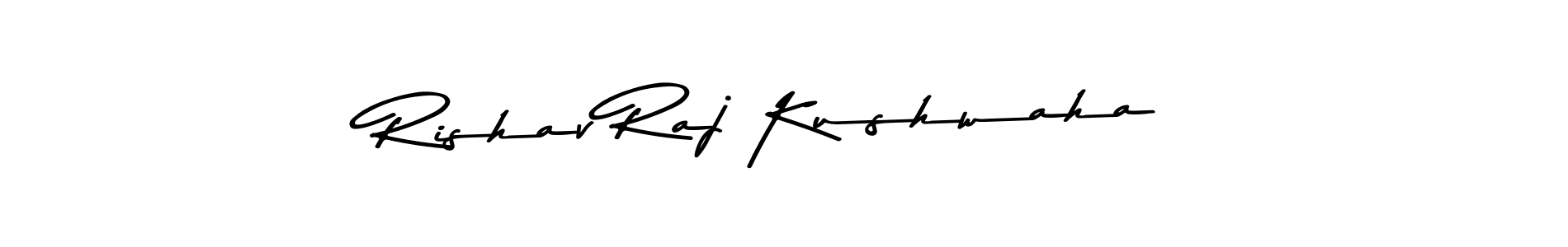 Also You can easily find your signature by using the search form. We will create Rishav Raj Kushwaha name handwritten signature images for you free of cost using Asem Kandis PERSONAL USE sign style. Rishav Raj Kushwaha signature style 9 images and pictures png