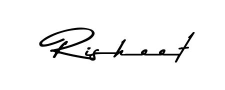 Get inspired by this graceful Asem Kandis PERSONAL USE signature style for name Risheet. Smooth loops and balanced proportions for everyday use. Risheet signature style 9 images and pictures png