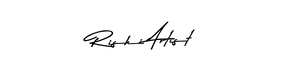 Use a signature maker to create a handwritten signature online. With this signature software, you can design (Asem Kandis PERSONAL USE) your own signature for name Rishi Artist. Rishi Artist signature style 9 images and pictures png