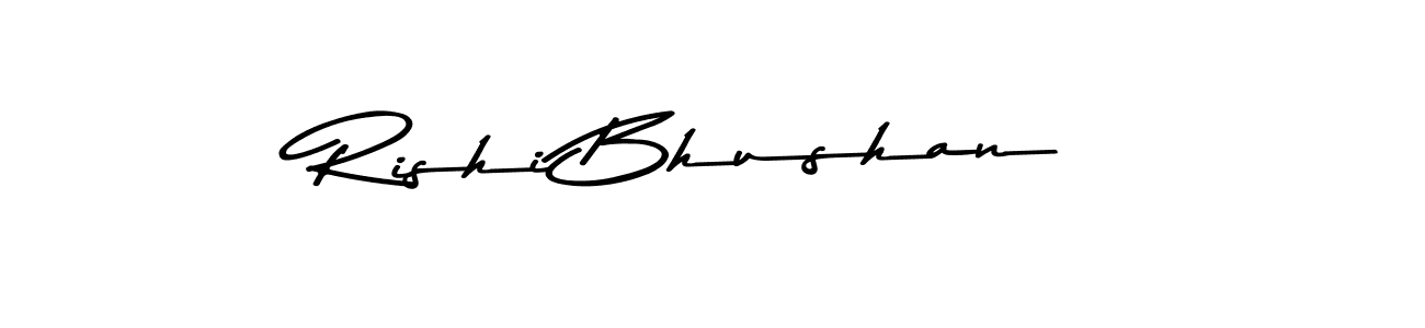 Rishi Bhushan stylish signature style. Best Handwritten Sign (Asem Kandis PERSONAL USE) for my name. Handwritten Signature Collection Ideas for my name Rishi Bhushan. Rishi Bhushan signature style 9 images and pictures png