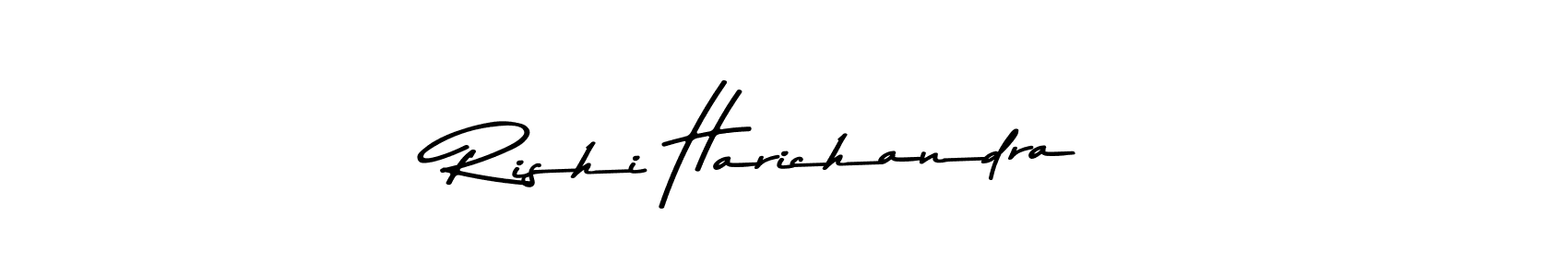 Design your own signature with our free online signature maker. With this signature software, you can create a handwritten (Asem Kandis PERSONAL USE) signature for name Rishi Harichandra. Rishi Harichandra signature style 9 images and pictures png