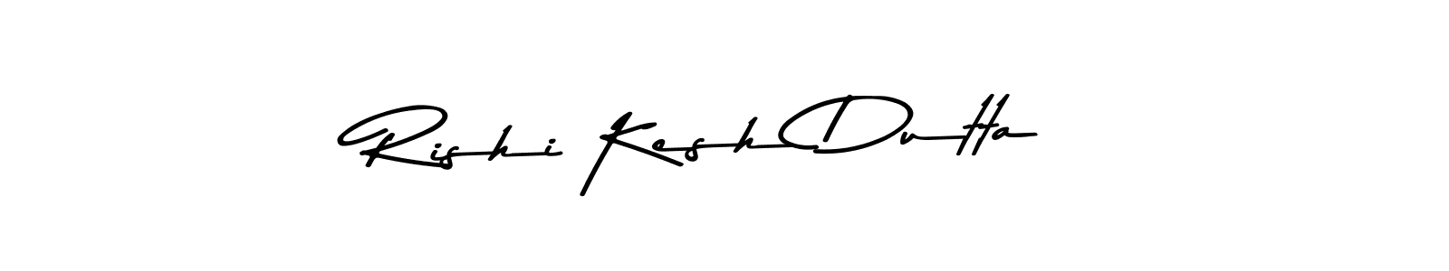 Use a signature maker to create a handwritten signature online. With this signature software, you can design (Asem Kandis PERSONAL USE) your own signature for name Rishi Kesh Dutta. Rishi Kesh Dutta signature style 9 images and pictures png