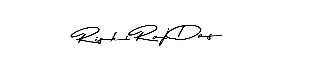 How to make Rishi Raj Das name signature. Use Asem Kandis PERSONAL USE style for creating short signs online. This is the latest handwritten sign. Rishi Raj Das signature style 9 images and pictures png