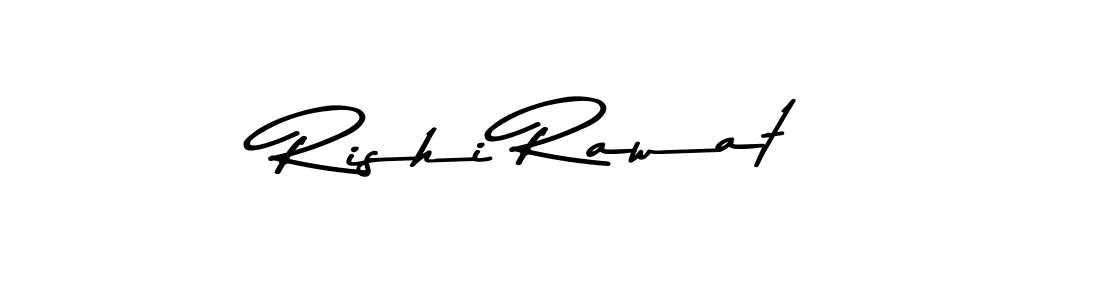 Rishi Rawat stylish signature style. Best Handwritten Sign (Asem Kandis PERSONAL USE) for my name. Handwritten Signature Collection Ideas for my name Rishi Rawat. Rishi Rawat signature style 9 images and pictures png