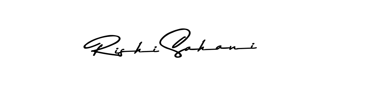Make a beautiful signature design for name Rishi Sahani. Use this online signature maker to create a handwritten signature for free. Rishi Sahani signature style 9 images and pictures png
