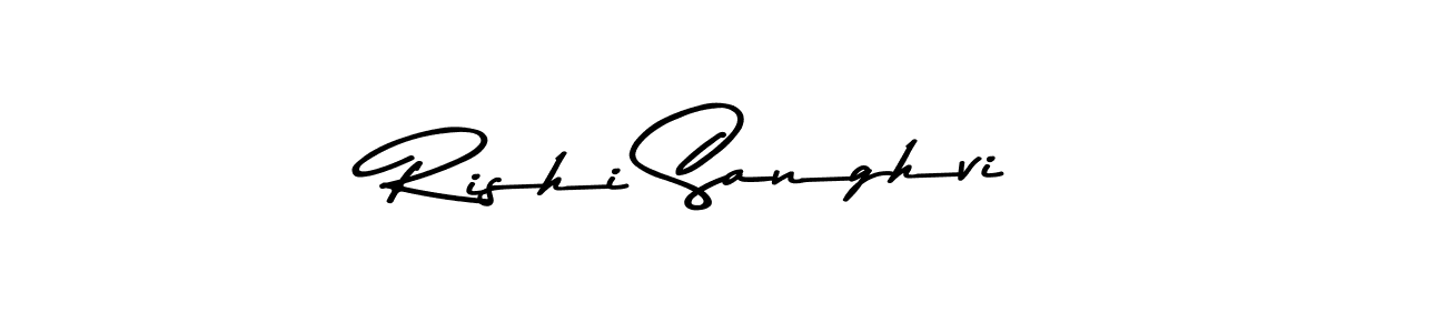 Rishi Sanghvi stylish signature style. Best Handwritten Sign (Asem Kandis PERSONAL USE) for my name. Handwritten Signature Collection Ideas for my name Rishi Sanghvi. Rishi Sanghvi signature style 9 images and pictures png