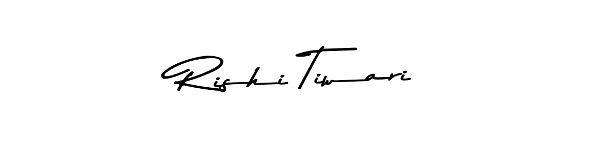 Make a beautiful signature design for name Rishi Tiwari. With this signature (Asem Kandis PERSONAL USE) style, you can create a handwritten signature for free. Rishi Tiwari signature style 9 images and pictures png