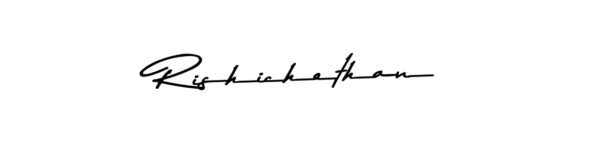 Also we have Rishichethan name is the best signature style. Create professional handwritten signature collection using Asem Kandis PERSONAL USE autograph style. Rishichethan signature style 9 images and pictures png