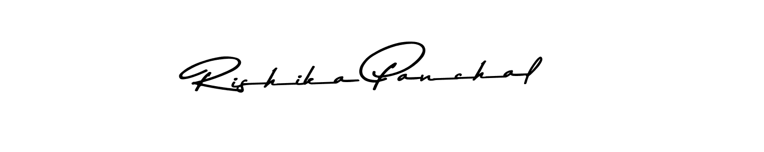 Make a beautiful signature design for name Rishika Panchal. Use this online signature maker to create a handwritten signature for free. Rishika Panchal signature style 9 images and pictures png