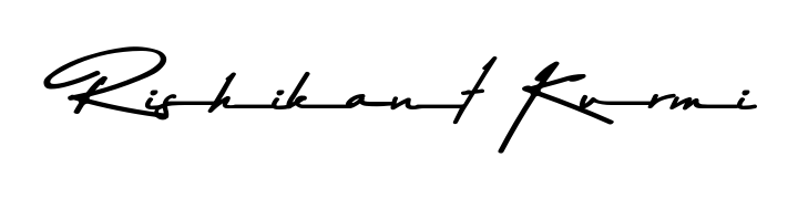 You should practise on your own different ways (Asem Kandis PERSONAL USE) to write your name (Rishikant Kurmi) in signature. Don't let someone else do it for you. Rishikant Kurmi signature style 9 images and pictures png