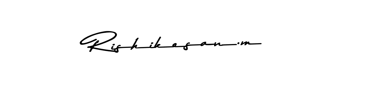 Similarly Asem Kandis PERSONAL USE is the best handwritten signature design. Signature creator online .You can use it as an online autograph creator for name Rishikesan.m. Rishikesan.m signature style 9 images and pictures png