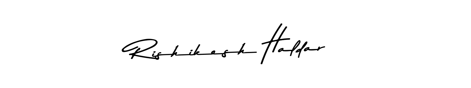 Here are the top 10 professional signature styles for the name Rishikesh Haldar. These are the best autograph styles you can use for your name. Rishikesh Haldar signature style 9 images and pictures png