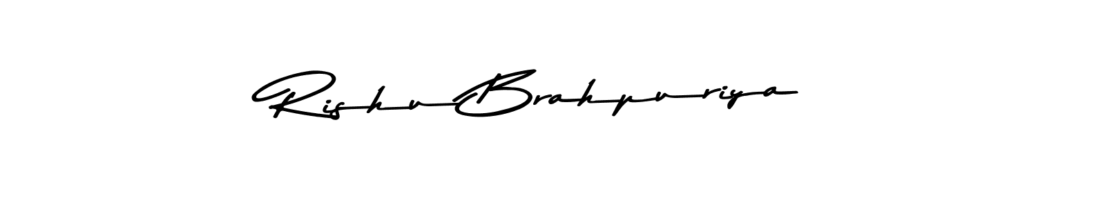 Asem Kandis PERSONAL USE is a professional signature style that is perfect for those who want to add a touch of class to their signature. It is also a great choice for those who want to make their signature more unique. Get Rishu Brahpuriya name to fancy signature for free. Rishu Brahpuriya signature style 9 images and pictures png