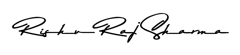 Use a signature maker to create a handwritten signature online. With this signature software, you can design (Asem Kandis PERSONAL USE) your own signature for name Rishu Raj Sharma. Rishu Raj Sharma signature style 9 images and pictures png