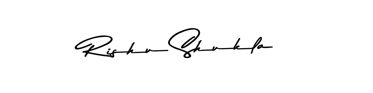 Rishu Shukla stylish signature style. Best Handwritten Sign (Asem Kandis PERSONAL USE) for my name. Handwritten Signature Collection Ideas for my name Rishu Shukla. Rishu Shukla signature style 9 images and pictures png