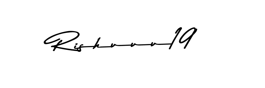 Similarly Asem Kandis PERSONAL USE is the best handwritten signature design. Signature creator online .You can use it as an online autograph creator for name Rishuuu19. Rishuuu19 signature style 9 images and pictures png