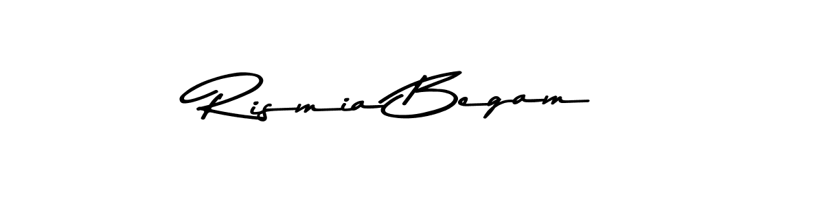This is the best signature style for the Rismia Begam name. Also you like these signature font (Asem Kandis PERSONAL USE). Mix name signature. Rismia Begam signature style 9 images and pictures png