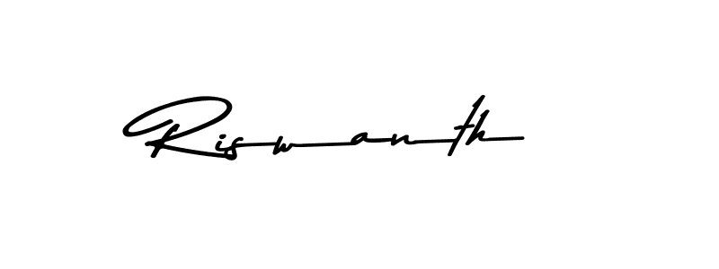 The best way (Asem Kandis PERSONAL USE) to make a short signature is to pick only two or three words in your name. The name Riswanth include a total of six letters. For converting this name. Riswanth signature style 9 images and pictures png