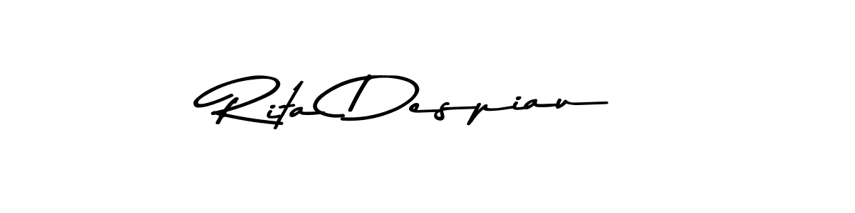 You should practise on your own different ways (Asem Kandis PERSONAL USE) to write your name (Rita Despiau) in signature. don't let someone else do it for you. Rita Despiau signature style 9 images and pictures png