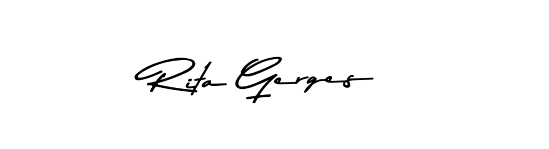 How to make Rita Gerges signature? Asem Kandis PERSONAL USE is a professional autograph style. Create handwritten signature for Rita Gerges name. Rita Gerges signature style 9 images and pictures png