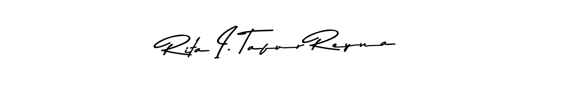 Make a beautiful signature design for name Rita I. Tafur Reyna. Use this online signature maker to create a handwritten signature for free. Rita I. Tafur Reyna signature style 9 images and pictures png