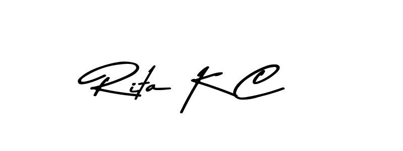 You can use this online signature creator to create a handwritten signature for the name Rita K C. This is the best online autograph maker. Rita K C signature style 9 images and pictures png