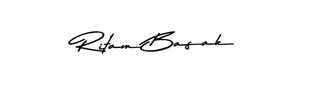 It looks lik you need a new signature style for name Ritam Basak. Design unique handwritten (Asem Kandis PERSONAL USE) signature with our free signature maker in just a few clicks. Ritam Basak signature style 9 images and pictures png