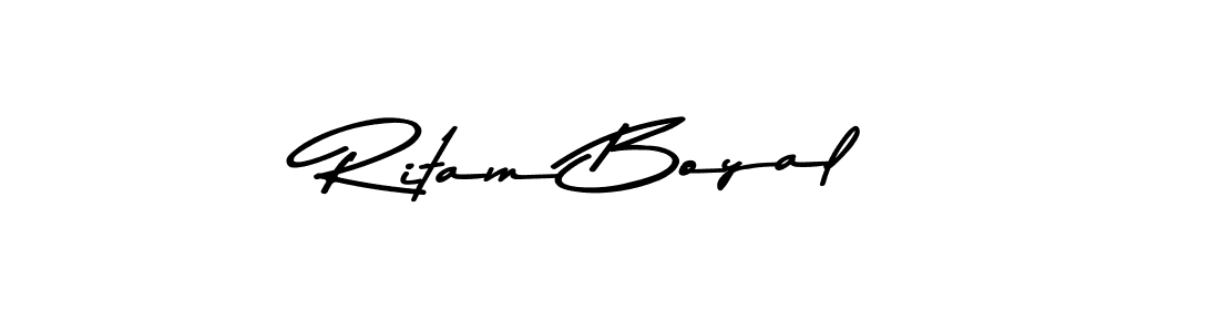 It looks lik you need a new signature style for name Ritam Boyal. Design unique handwritten (Asem Kandis PERSONAL USE) signature with our free signature maker in just a few clicks. Ritam Boyal signature style 9 images and pictures png