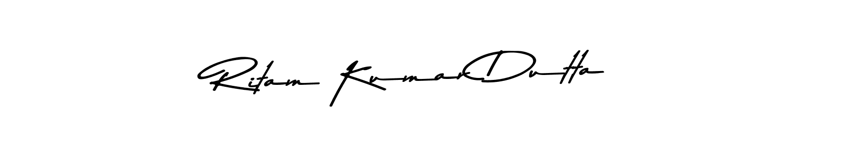 Also we have Ritam Kumar Dutta name is the best signature style. Create professional handwritten signature collection using Asem Kandis PERSONAL USE autograph style. Ritam Kumar Dutta signature style 9 images and pictures png