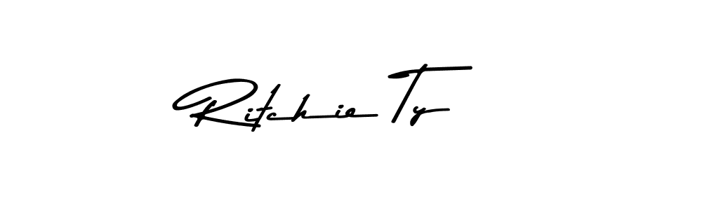 Here are the top 10 professional signature styles for the name Ritchie Ty. These are the best autograph styles you can use for your name. Ritchie Ty signature style 9 images and pictures png