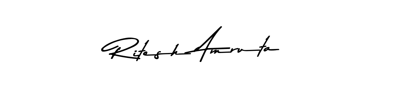 It looks lik you need a new signature style for name Ritesh Amruta. Design unique handwritten (Asem Kandis PERSONAL USE) signature with our free signature maker in just a few clicks. Ritesh Amruta signature style 9 images and pictures png