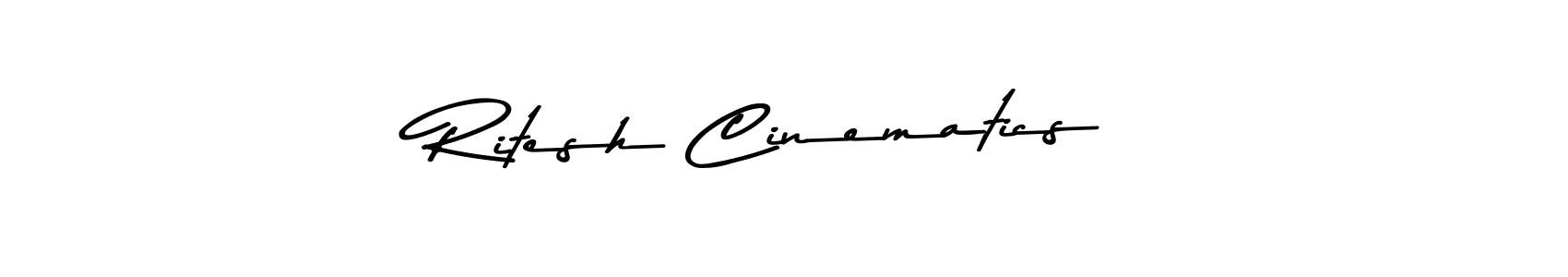 Also You can easily find your signature by using the search form. We will create Ritesh Cinematics name handwritten signature images for you free of cost using Asem Kandis PERSONAL USE sign style. Ritesh Cinematics signature style 9 images and pictures png