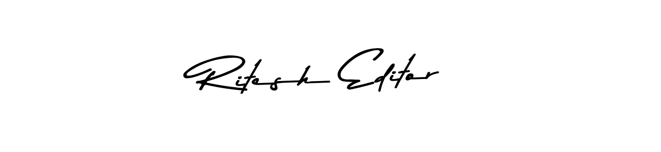You can use this online signature creator to create a handwritten signature for the name Ritesh Editor. This is the best online autograph maker. Ritesh Editor signature style 9 images and pictures png